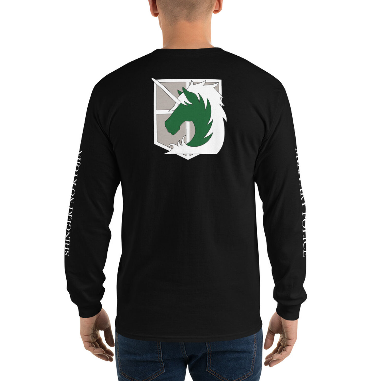 Polera Manga Larga Attack On Titan Shingeki No Kyojin Military Police Anime image number 3.0