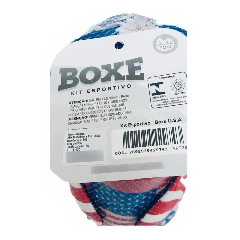 Juguete Guantes Y Saco De Box Usa Infantil 33x14cm image number 6.0