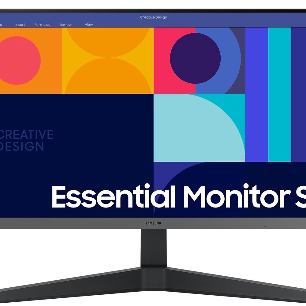 Monitor Plano Samsung Essential S3 24" Ips Fhd 100hz 4ms image number 0.0