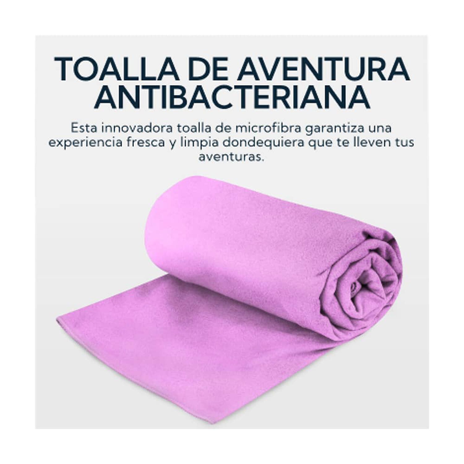 Toalla Microfibra Pro Outdoor Rosada image number 3.0