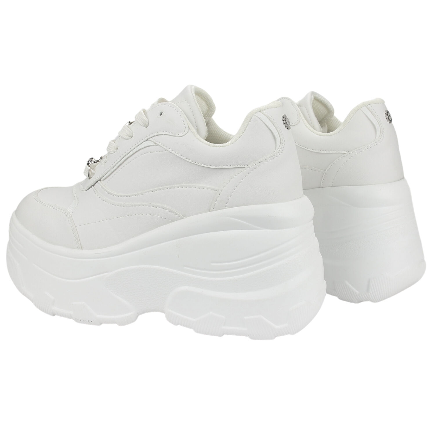 Zapatilla Chalada Mujer Nake-1 Blanco Urbano image number 5.0