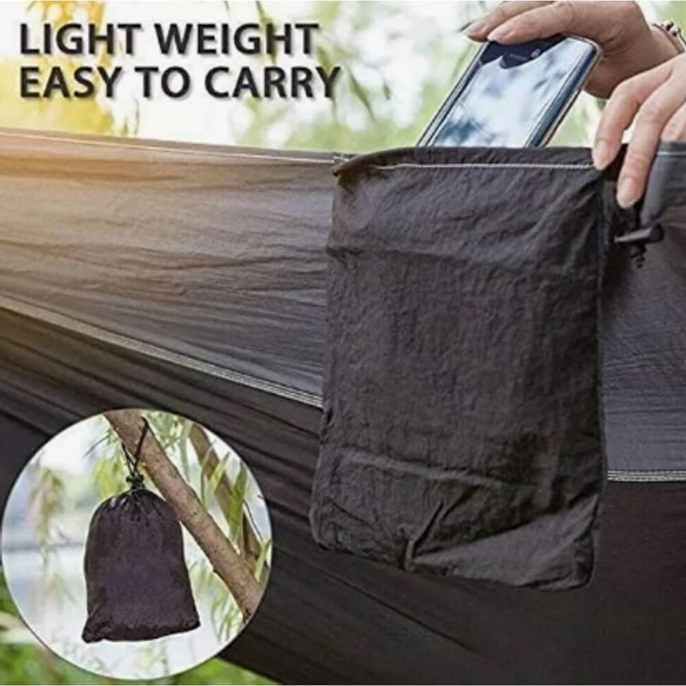 Hamaca Paraguaya Camping Negro image number 2.0