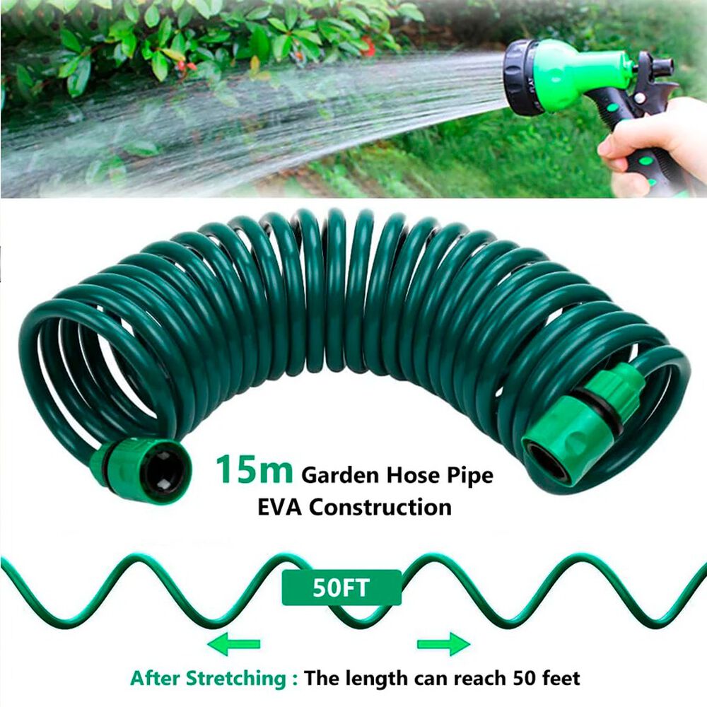 Manguera De Jardín Flexible Resistente Versátil 15 Metros image number 3.0