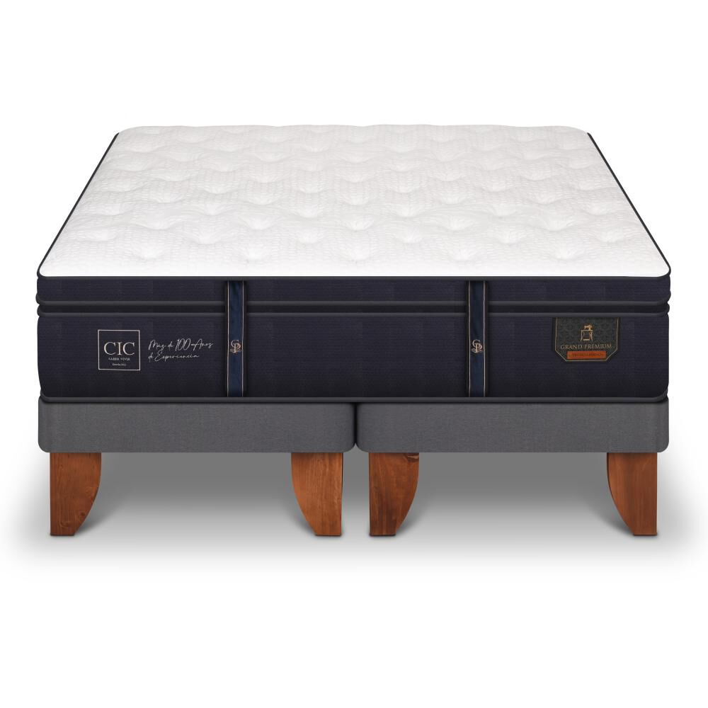 Cama Europea Cic Grand Premium / 2 Plazas / Base Dividida image number 0.0