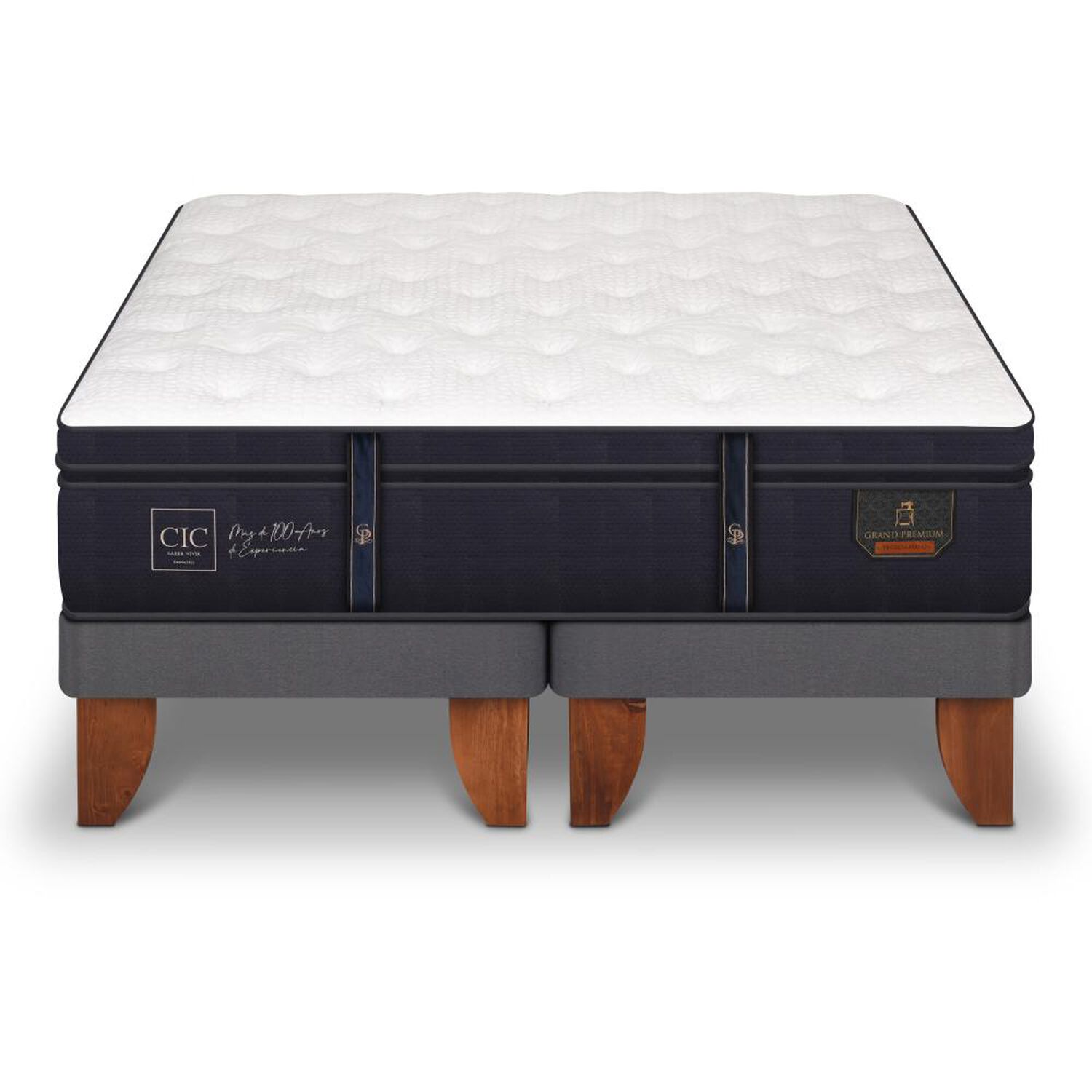 Cama Europea Cic Grand Premium / 2 Plazas / Base Dividida image number 0.0