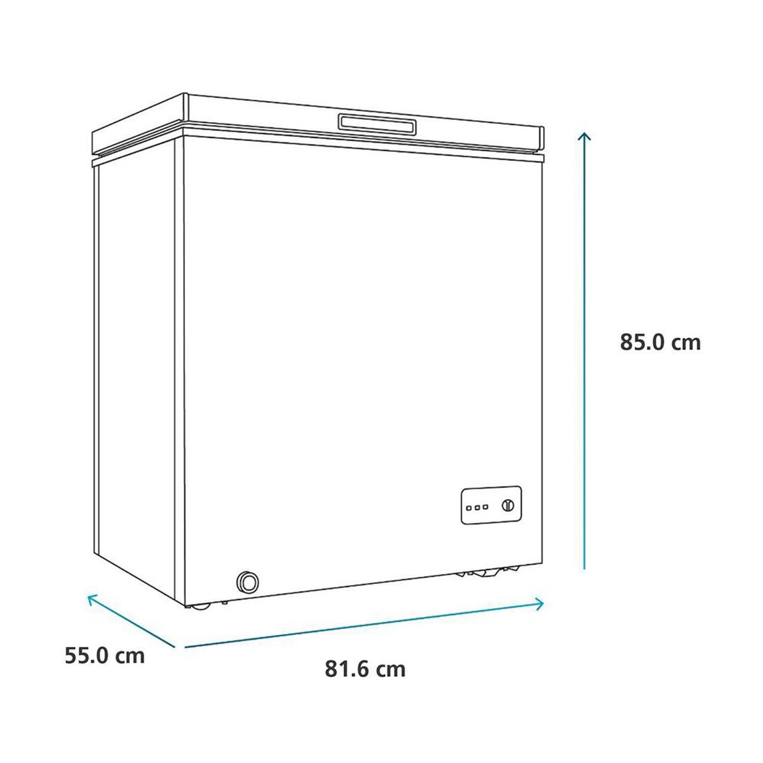Freezer Horizontal Mabe FDHM200BY2 / Fr&iacute;o Directo / 198 Litros / A+ image number 4.0