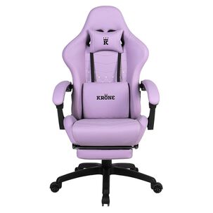 Silla Gamer Oficina Krone Xl Reclinable + Masaje + Apoyapi&eacute;s