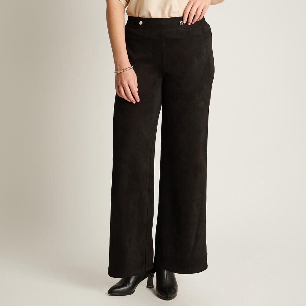 Pantal&oacute;n Tiro Medio Straight Mujer Lorenzo Di Pontti image number 0.0