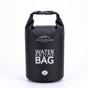 Bolsa Seca Contra Agua Impermeable Flotante Outdoor Camping Kayak 2l Negra