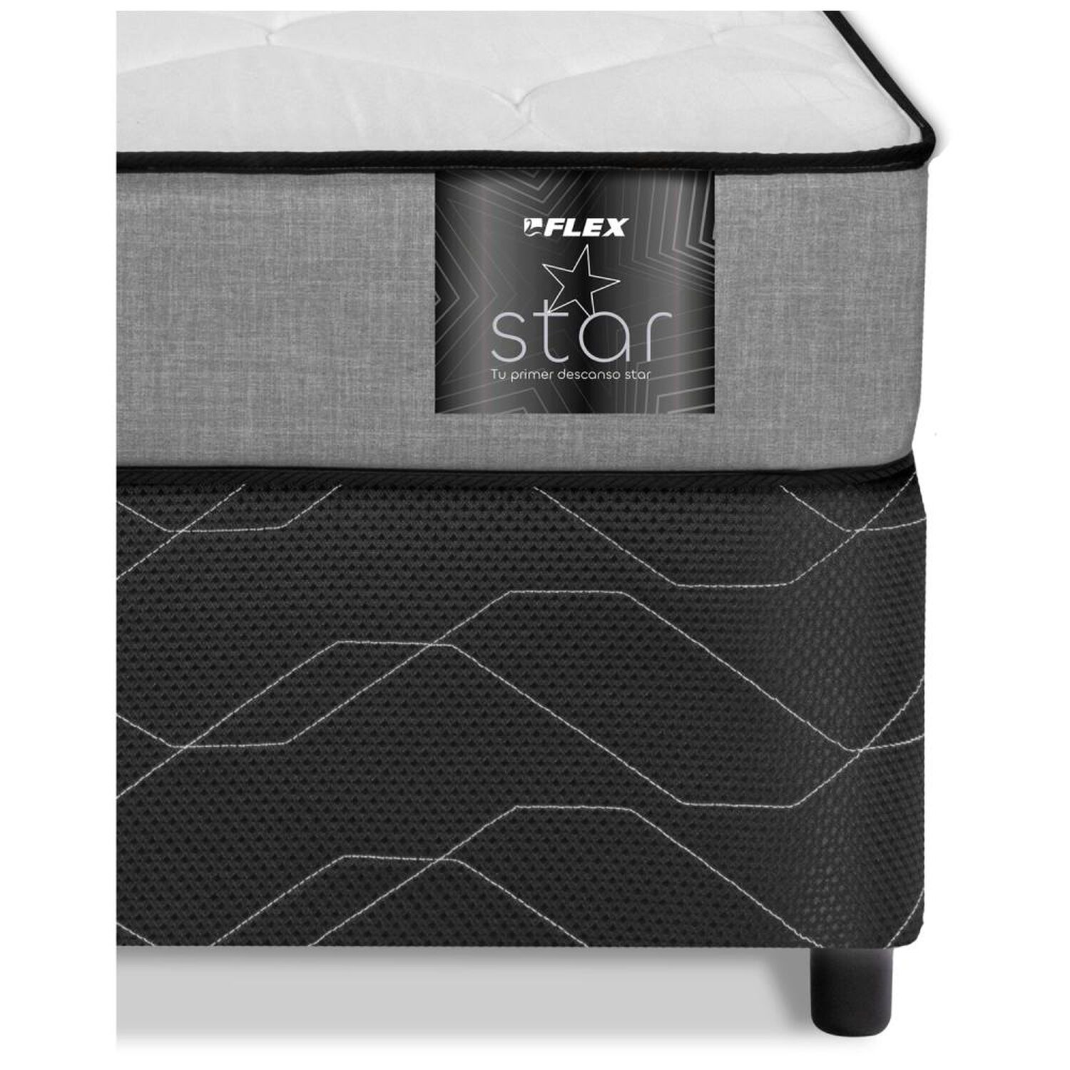 Cama Americana Flex Star / 2 Plazas / Base Normal image number 2.0