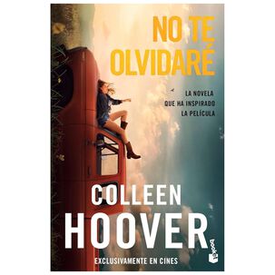 No Te Olvidar&eacute; (ed. Pel&iacute;cula) (tapa Blanda) - Colleen Hoover | Libro