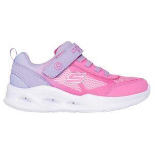 Zapatilla Infantil Niña Skechers Sola Glow - Ombre De Rosado