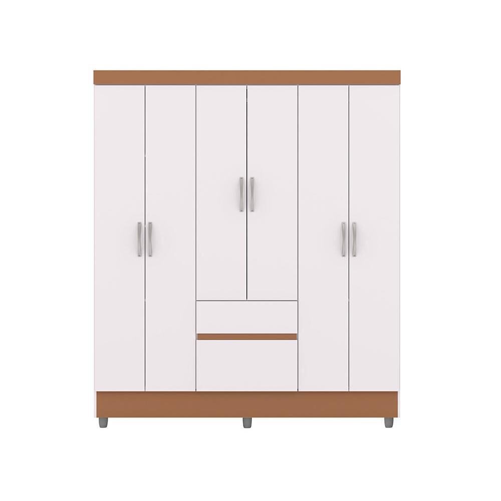 Cl&oacute;set Vekkahome Ideal / 6 Puertas / 2 Cajones image number 1.0