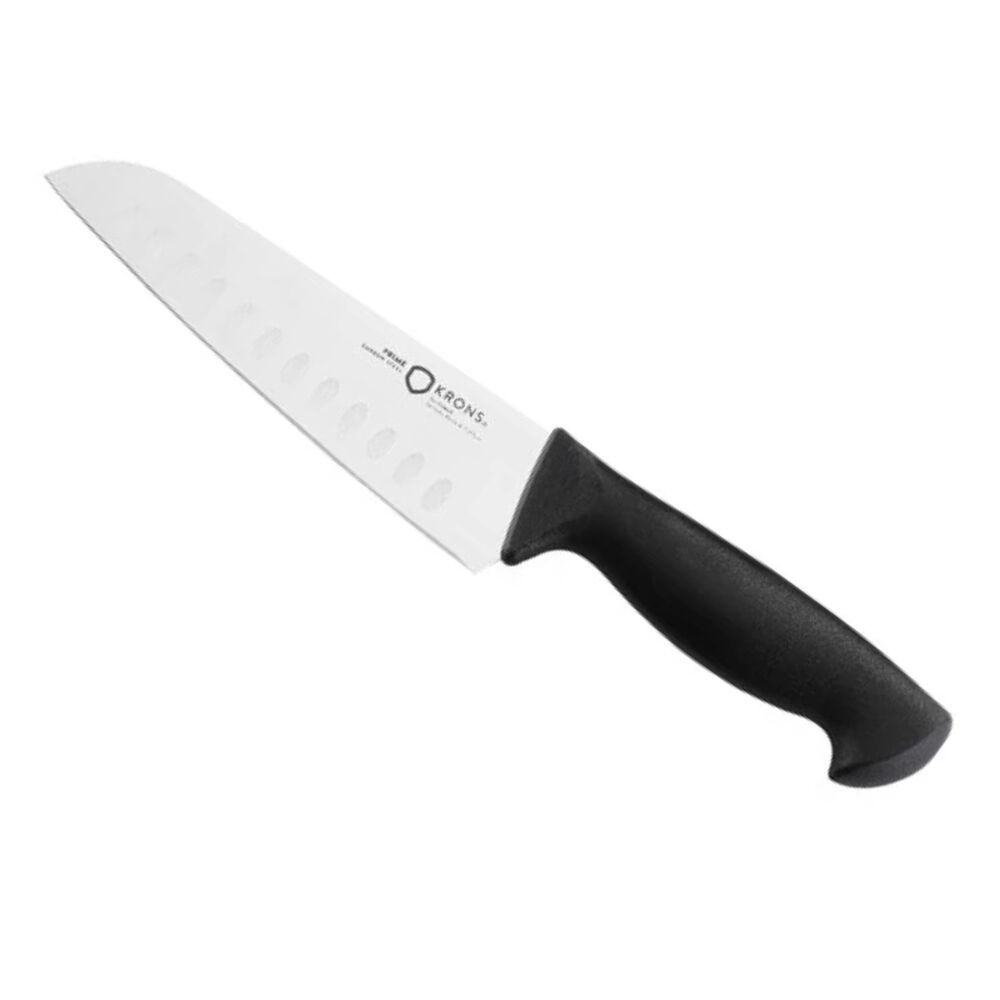 Cuchillo Santoku Krons Prime 17cm Mango Negro image number 1.0