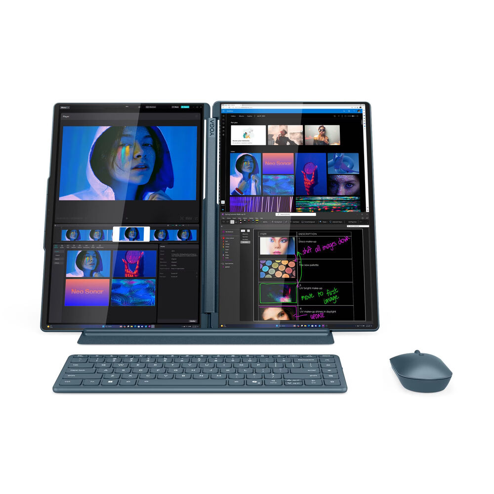 Notebook Yoga Book 9i Gen 10 Intel Core I9 32gb Ram 1tb Ssd 14" + Lápiz Óptico + Mouse + Teclado image number 2.0