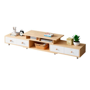 Rack Tv Extendible Cuatro Cajones