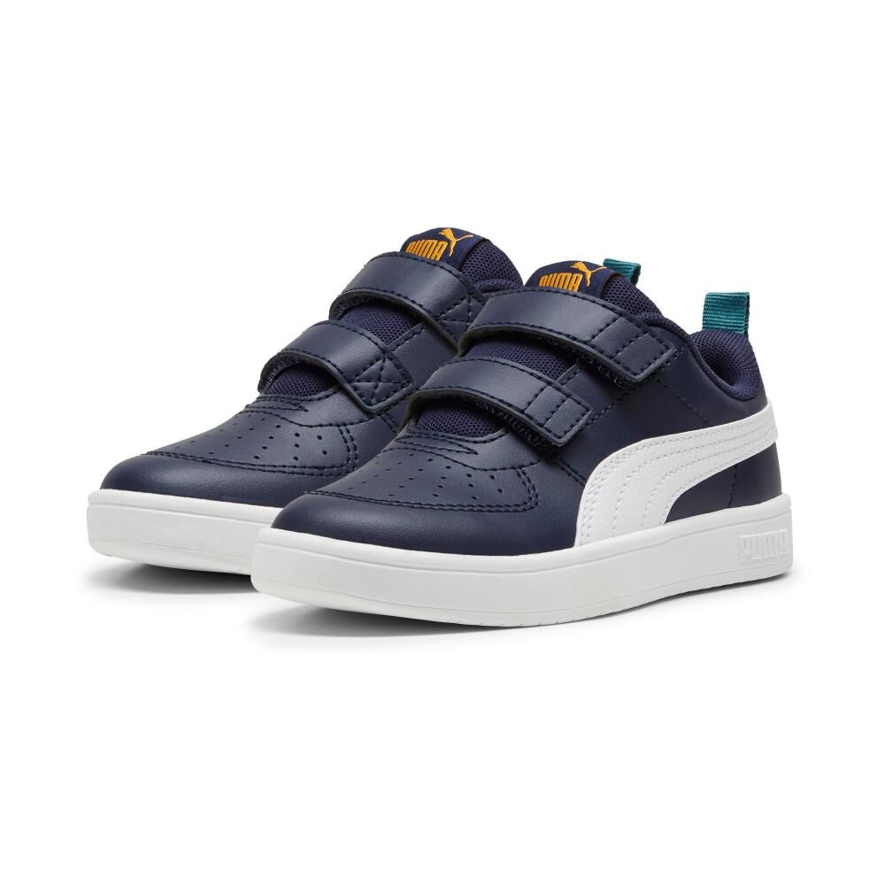 Zapatilla Infantil Unisex Puma Rickie V Ps Azul image number 0.0