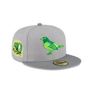 Gorra 59fifty Baltimore Orioles Mlb Drop Gris