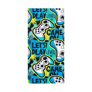 Toalla De Playa Casaideal Gamer / 75 X 150 Cm