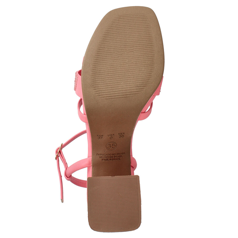 Sandalia Mujer Bata Red Label Daia Rosado image number 6.0