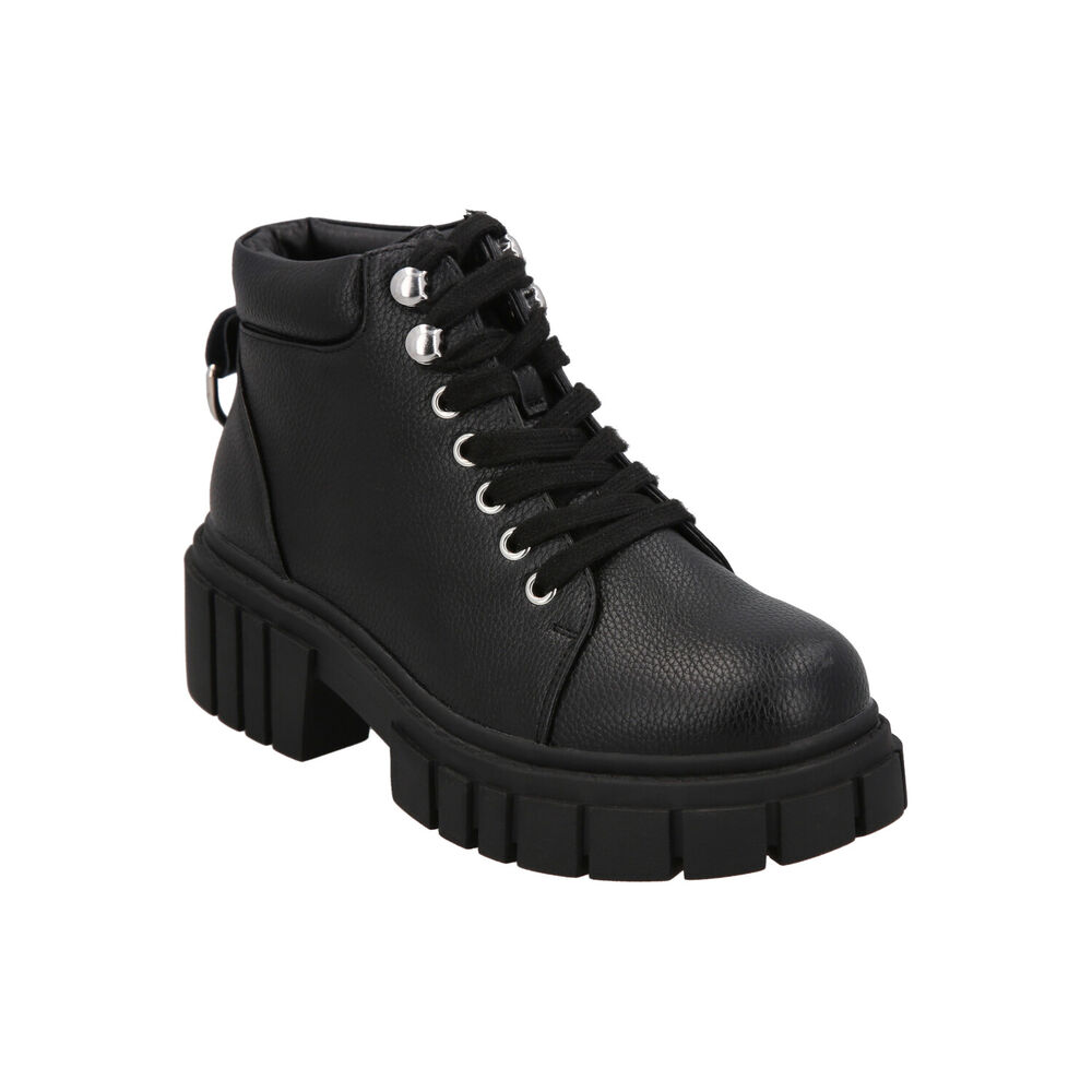 Botin Casual Mujer Negro Plataforma Cleo Detogni image number 2.0