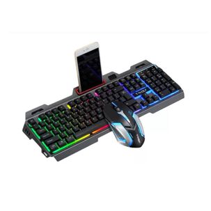 Teclado M&aacute;s Mouse Cable T-wolf Gamer Pro T600 Teclado Numerico Retroiluminado