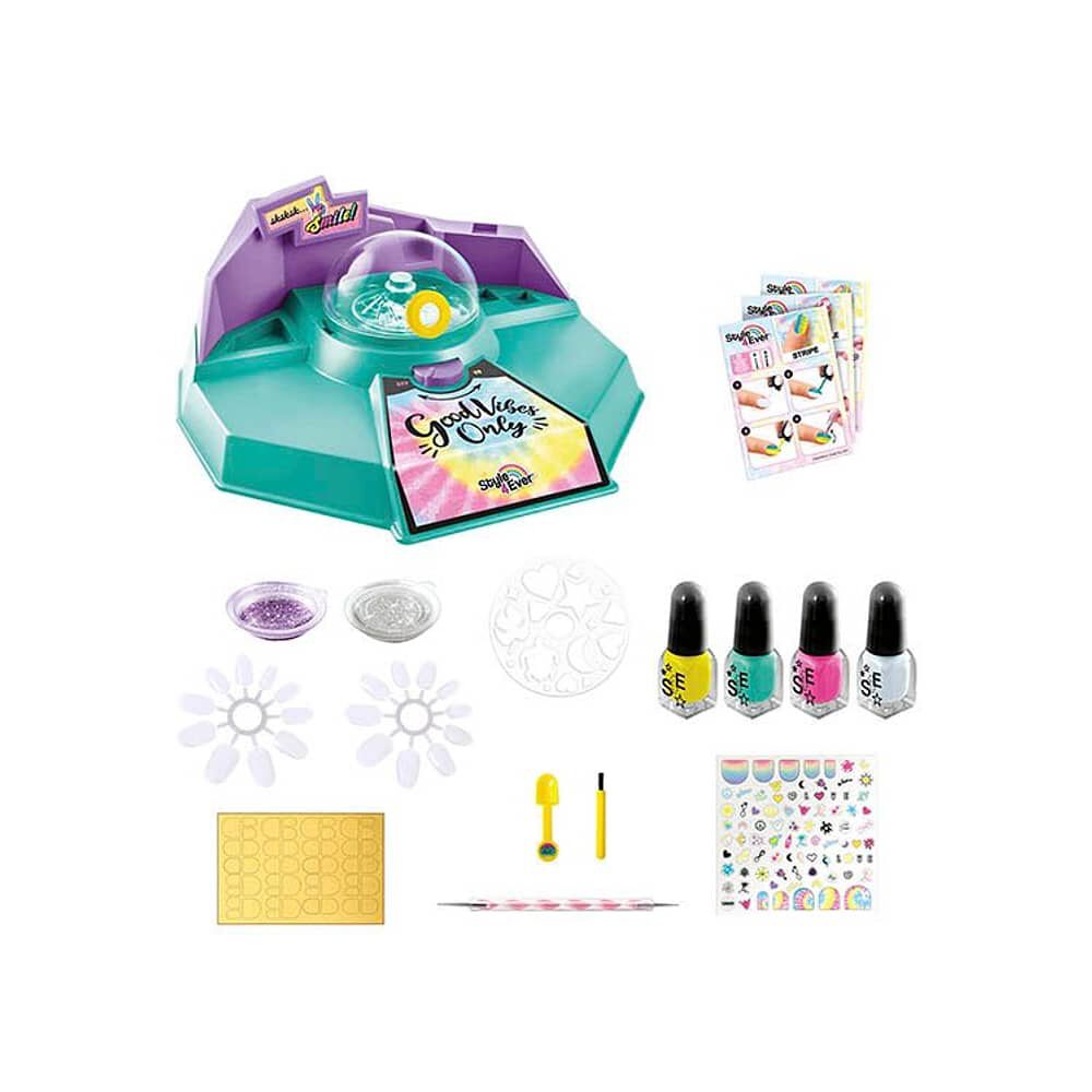 Juguete Maquina Pintura De U&ntilde;as Y Tatuajes Muchos Colores image number 0.0