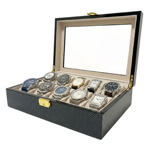 Caja De Almacenamiento De Reloj 10 Separaciones