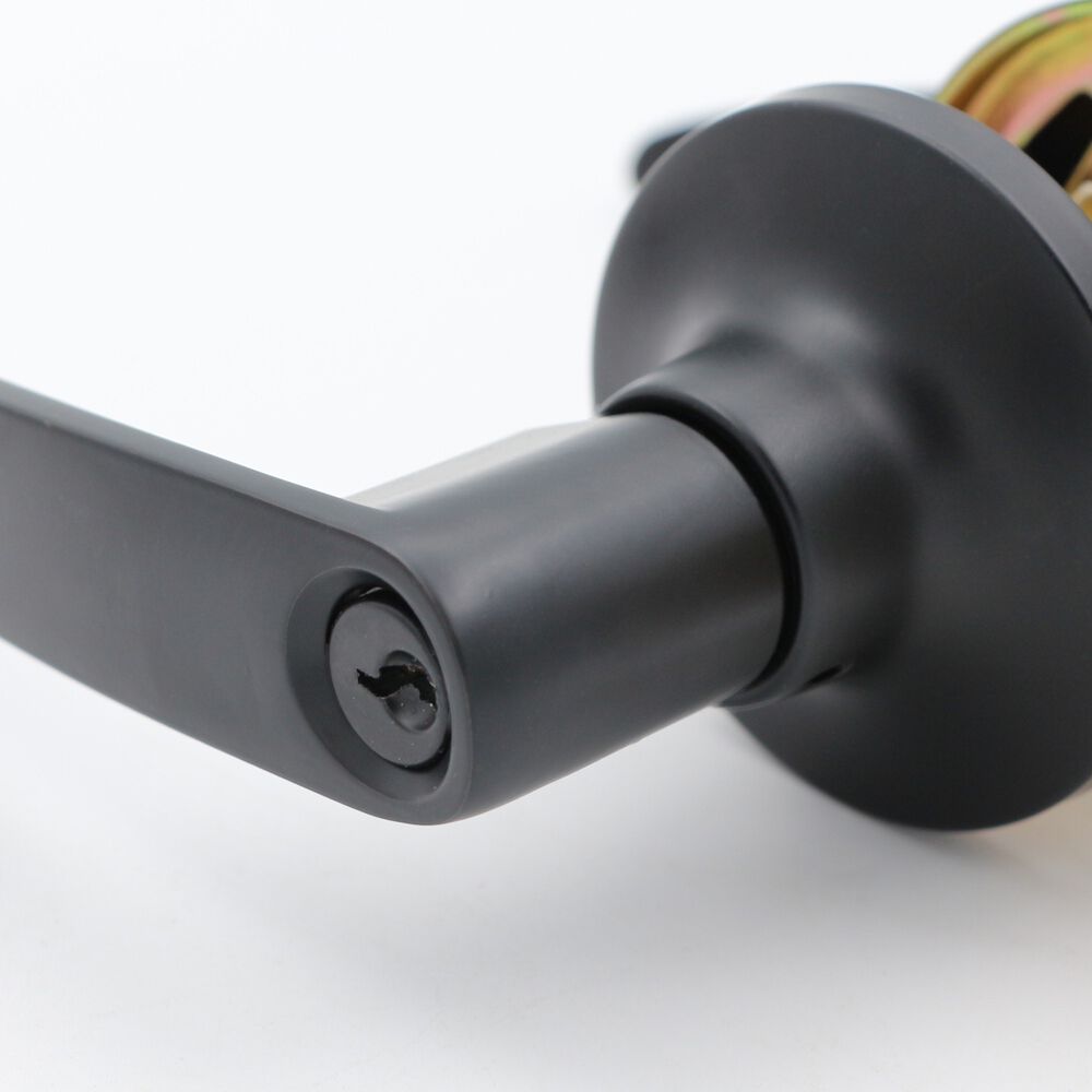 Cerradura Tubular Con Manilla Odis 203 Dormitorio - Negro image number 2.0