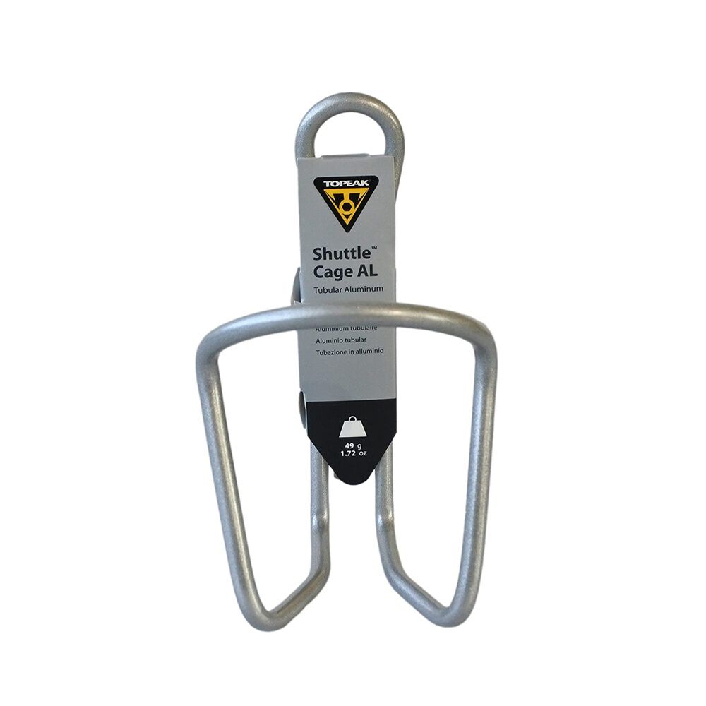 Porta Caramagiola Topeak Shuttle Cage Aluminio Plata image number 3.0
