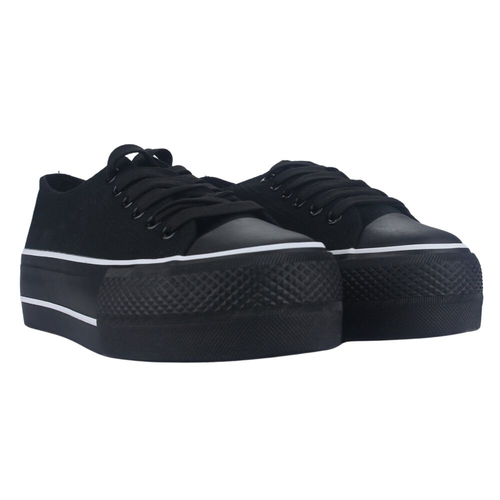 Zapatilla Mujer Chalada Cruni-1 Negro Urbano image number 4.0