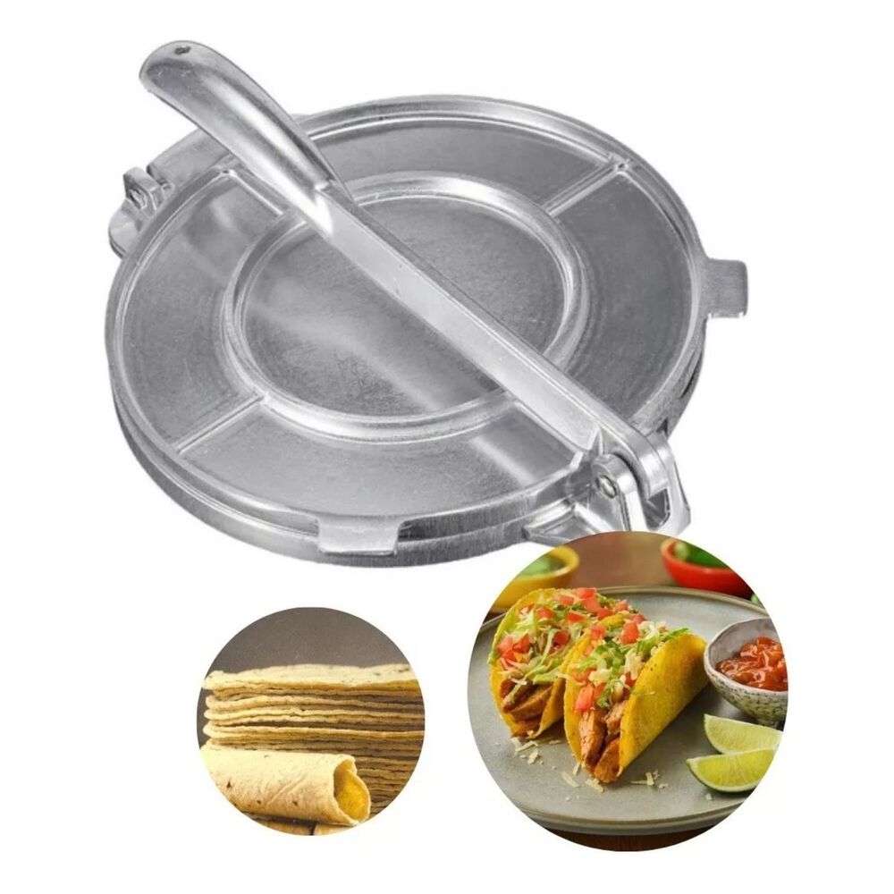 Prensa Para Tortillas Fajitas Patacones Masa Cocina 20 Cm image number 0.0