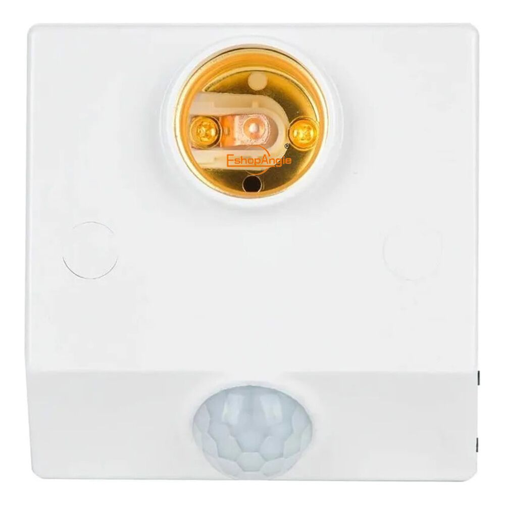 Sensor Movimiento Pir Soporte E27 Luz Led Ajustable image number 0.0
