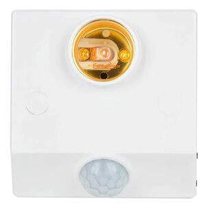 Sensor Movimiento Pir Soporte E27 Luz Led Ajustable