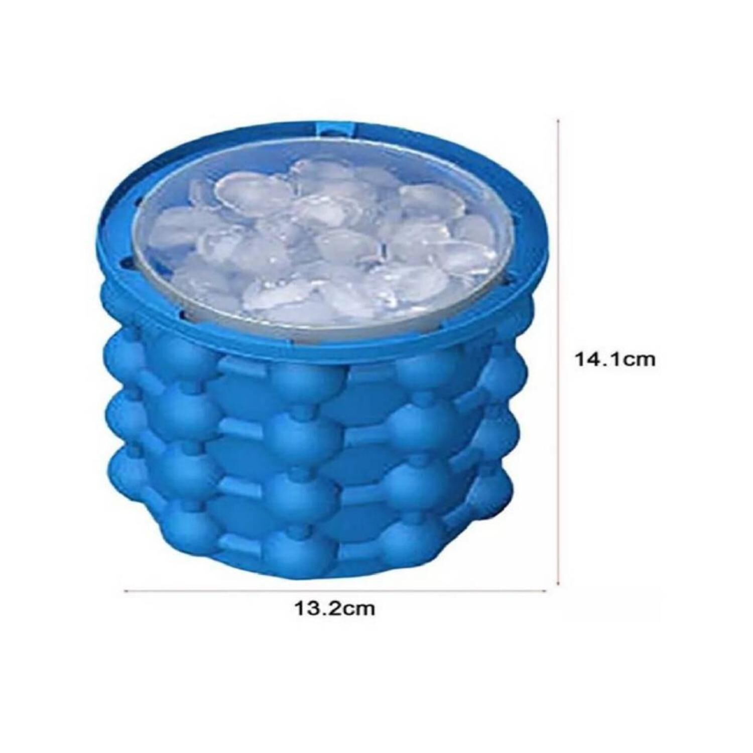 Cubeta Molde Para Hielos 120u Enfriador Vasos Botellas image number 1.0