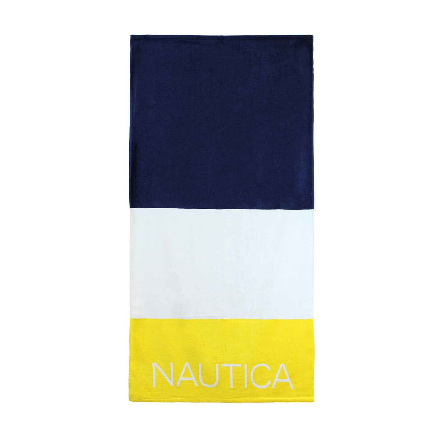 Toalla De Playa Nautica Home 100% Algod&oacute;n 160x80 Dise&ntilde;o Tricolor image number 0.0