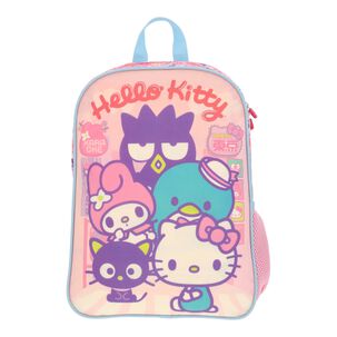 Mochila Escolar Ni&ntilde;a Rosado Friends & Hello Kitty