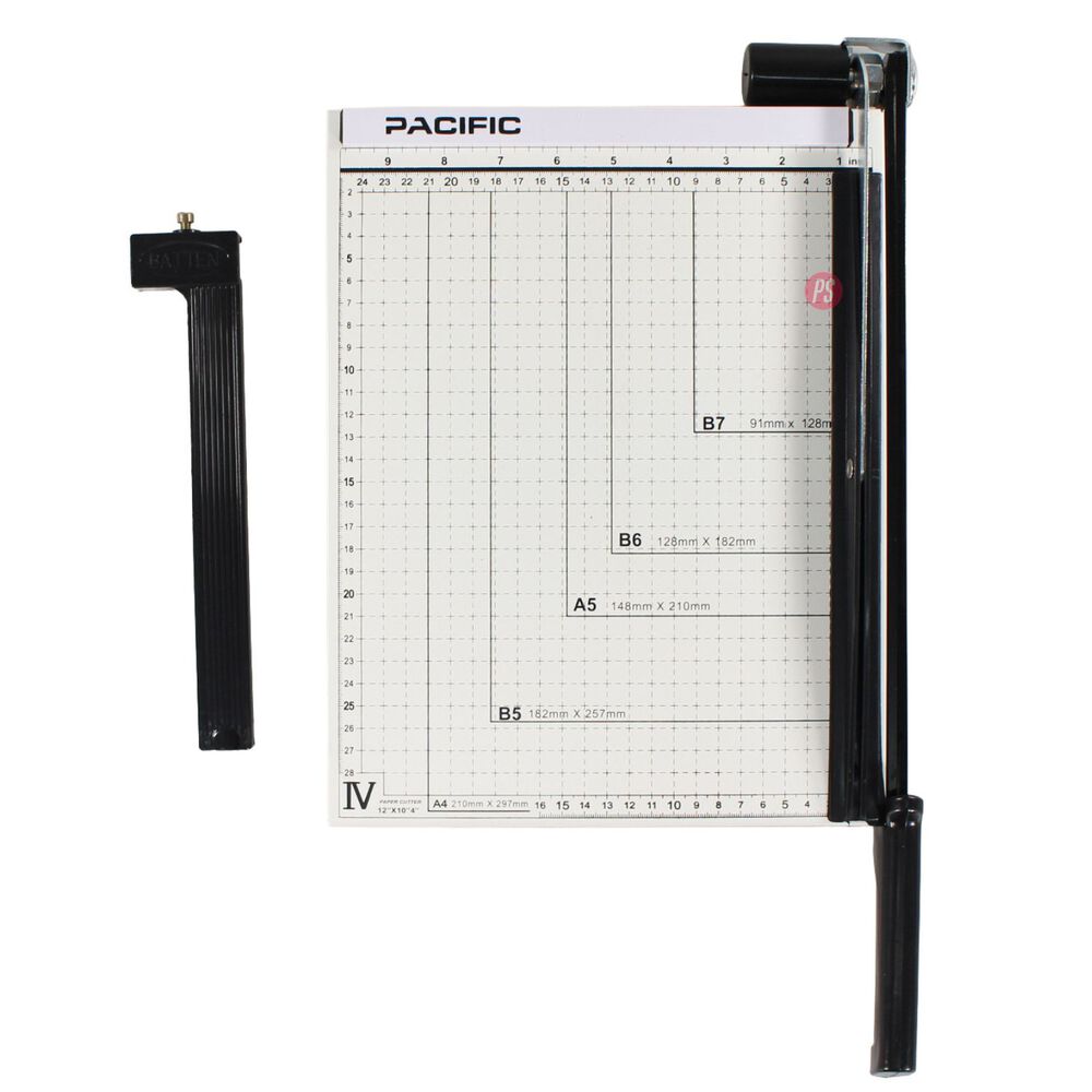 Guillotina A4 Metalica 12 Hojas Precision Profesional - Ps image number 3.0