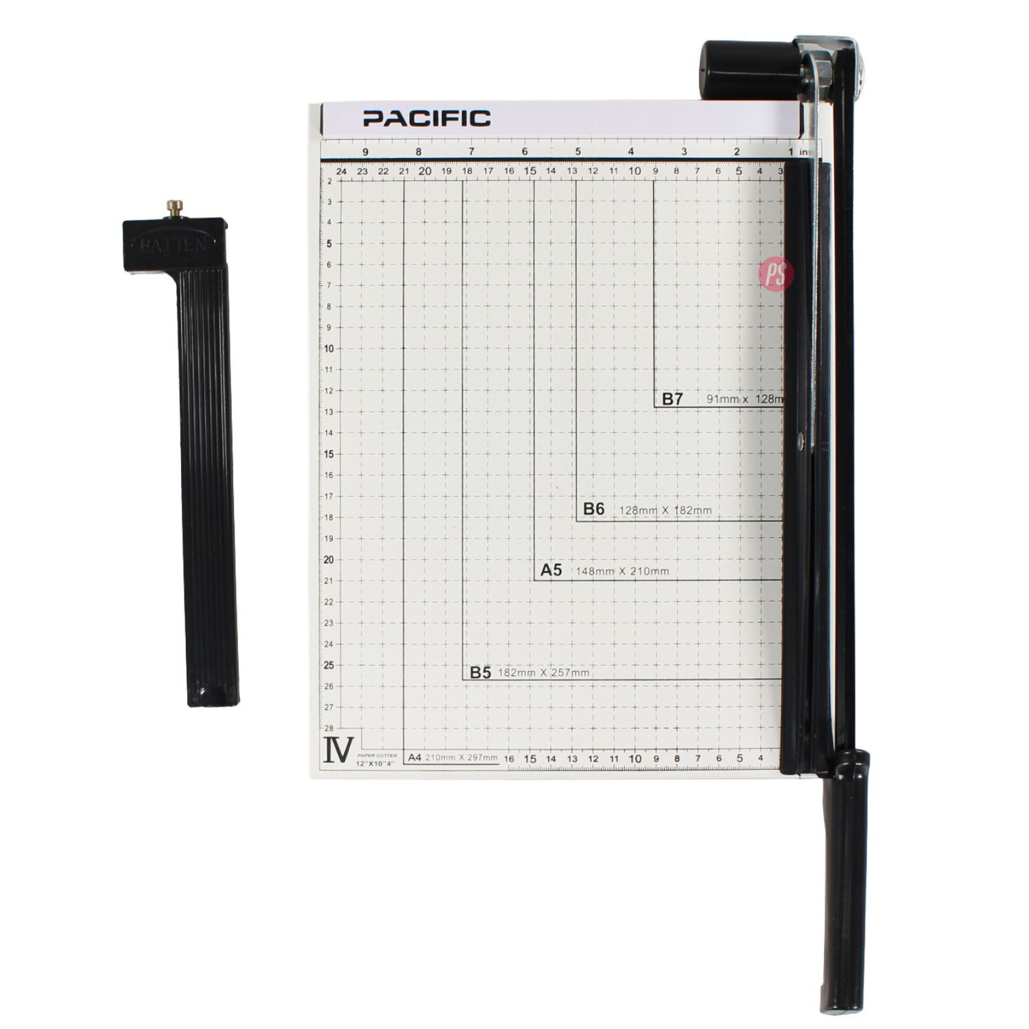 Guillotina A4 Metalica 12 Hojas Precision Profesional - Ps image number 3.0