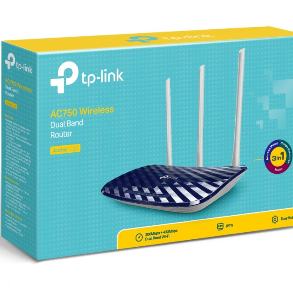 Router Tp-link Ac750 Archer C20 Wireless Dual Band image number 3.0