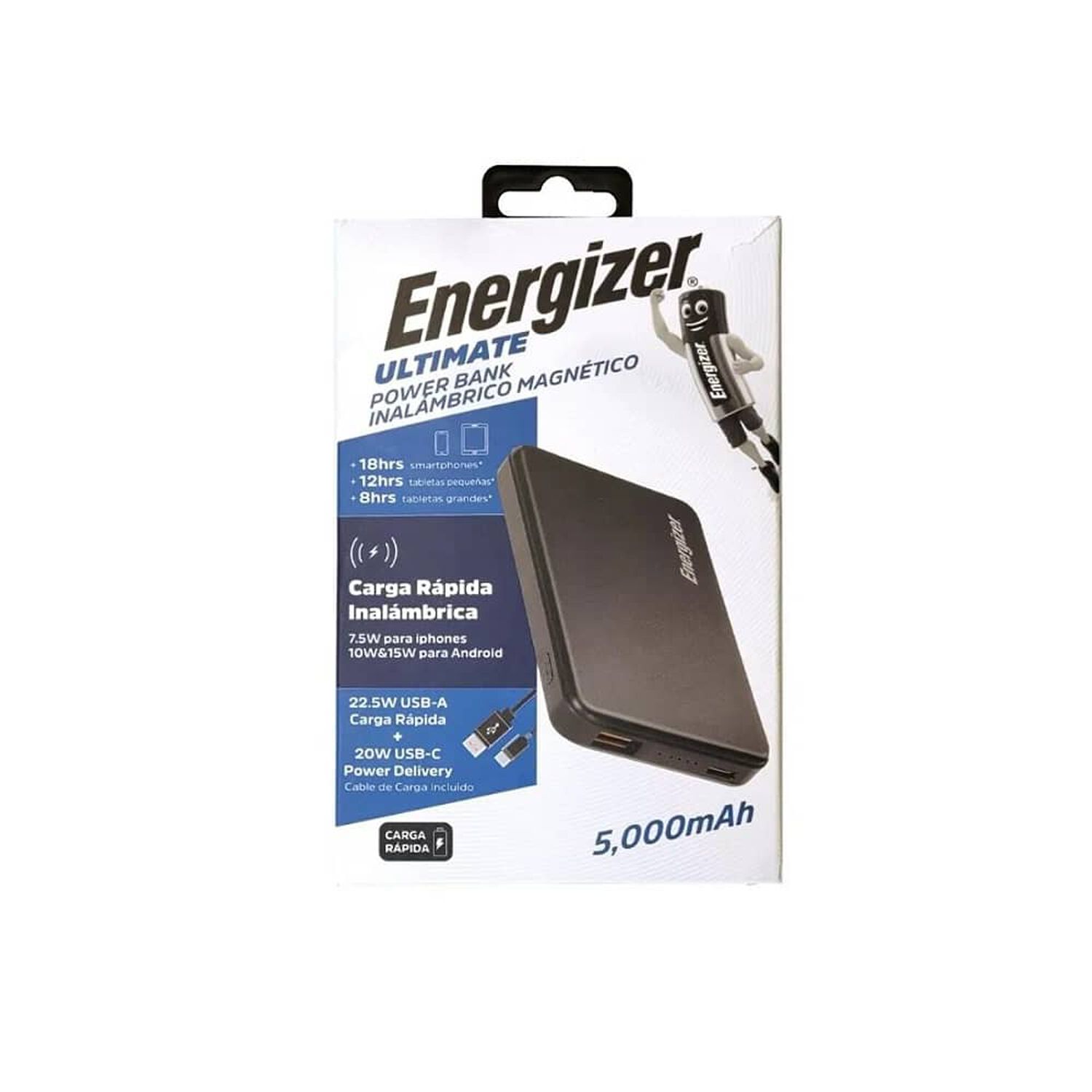 Powerbank Cargador De Bater&iacute;a Energizer Ultimate 5000 Mah image number 2.0