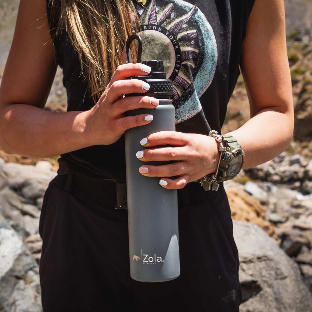 Botella T&eacute;rmica Cl&aacute;sica 750ml Gris Zola image number 2.0