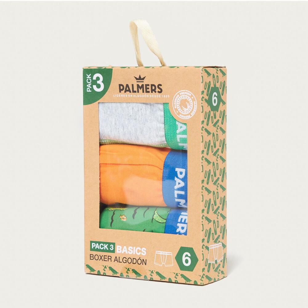 Pack Boxer Medio Ni&ntilde;o Palmers / 3 Piezas image number 2.0
