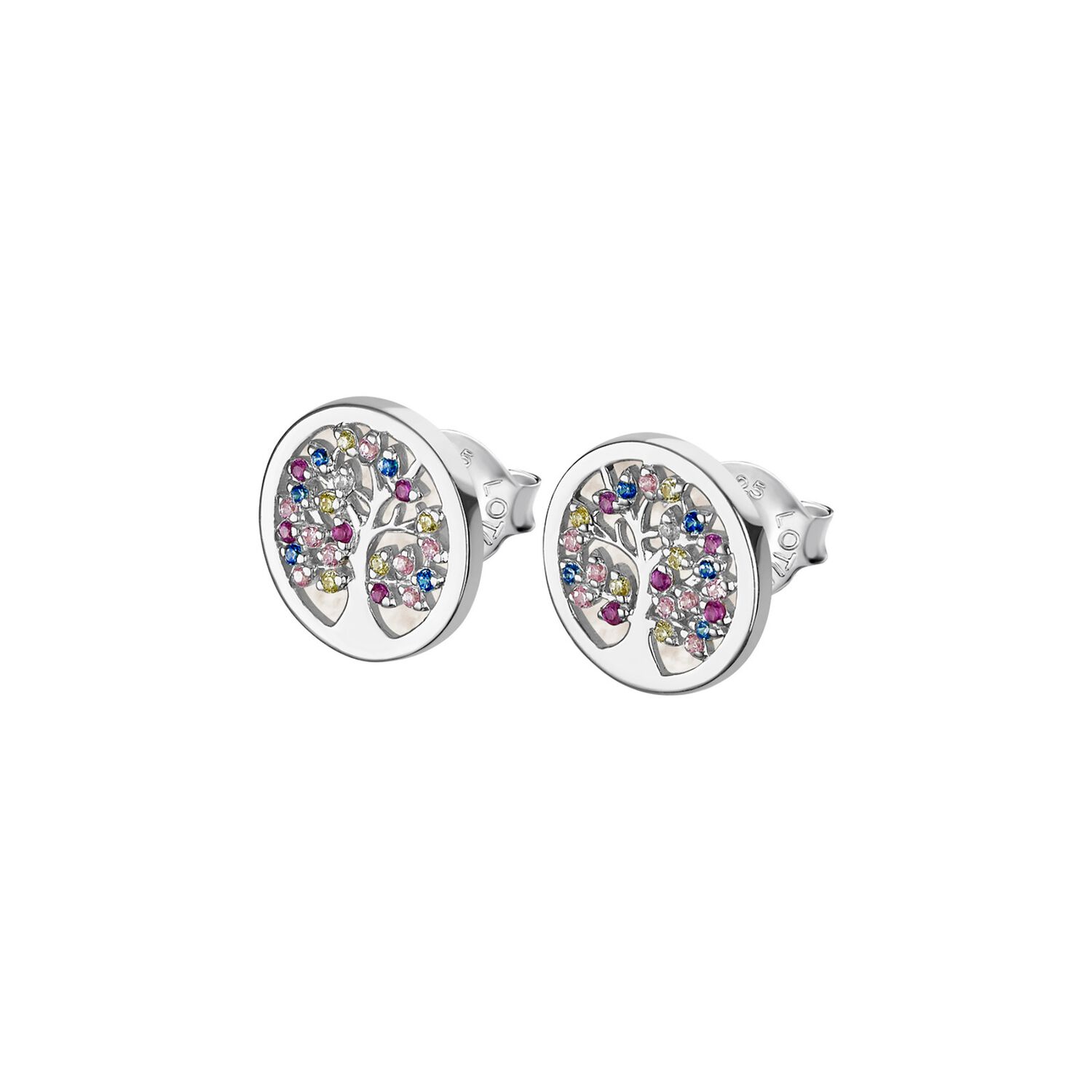 Aros Lp1889-4/1 Lotus Silver Mujer Tree Of Life image number 0.0
