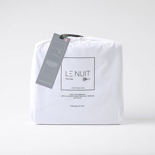 S&aacute;banas King 300 Hilos Algod&oacute;n Pima Peruano Percale Liso Bco