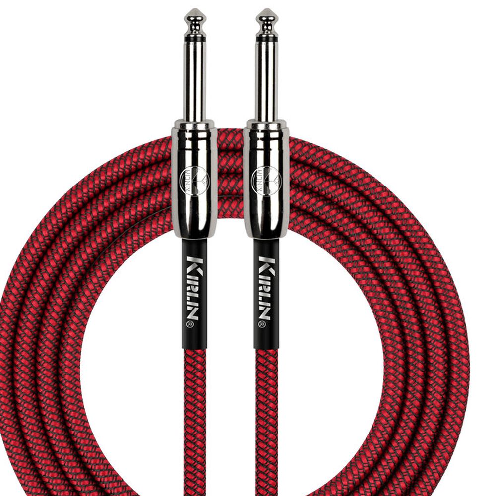 Cable De Instrumento Kirlin Rojo 3mts Iwcx-201b-3r image number 1.0