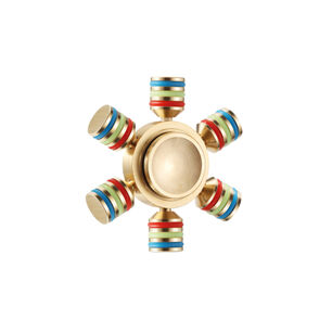Spinner Met&aacute;lico Desarmable De 6 Puntas - Ps