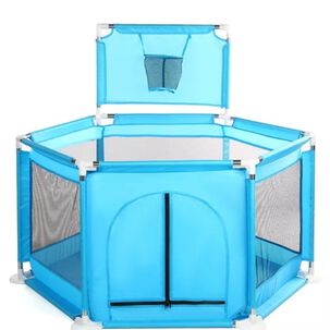 Corral De Seguridad Hexagonal Celeste