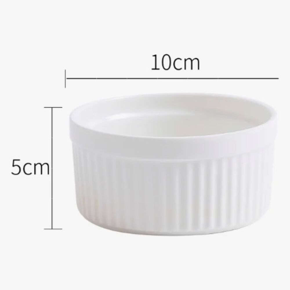 Pack 12 Tazones Grandes Apto Para Horno 270ml image number 1.0