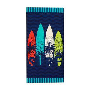 Toalla De Playa Casaideal Surf / 75 X 150 Cm